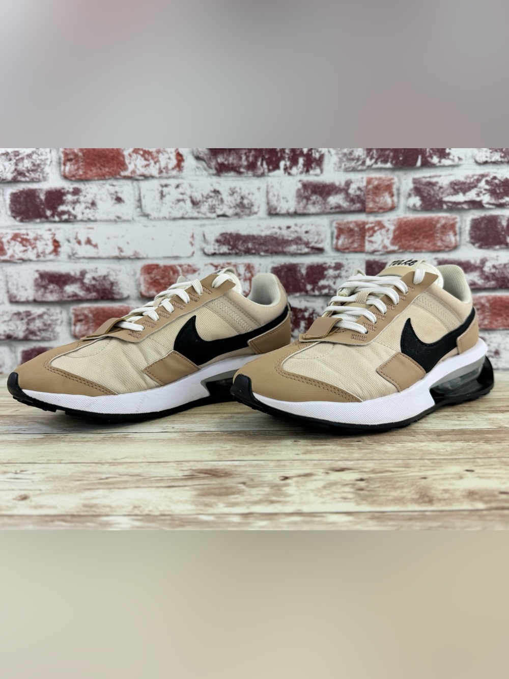 Women’s Nike Air Max Pre-Day Running-Gym Sneakers, Beige Oatmeal, US Size 7.5 - Picture 5 of 11